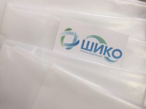 Термоусадочный мешок с логотипом компании ШИКО